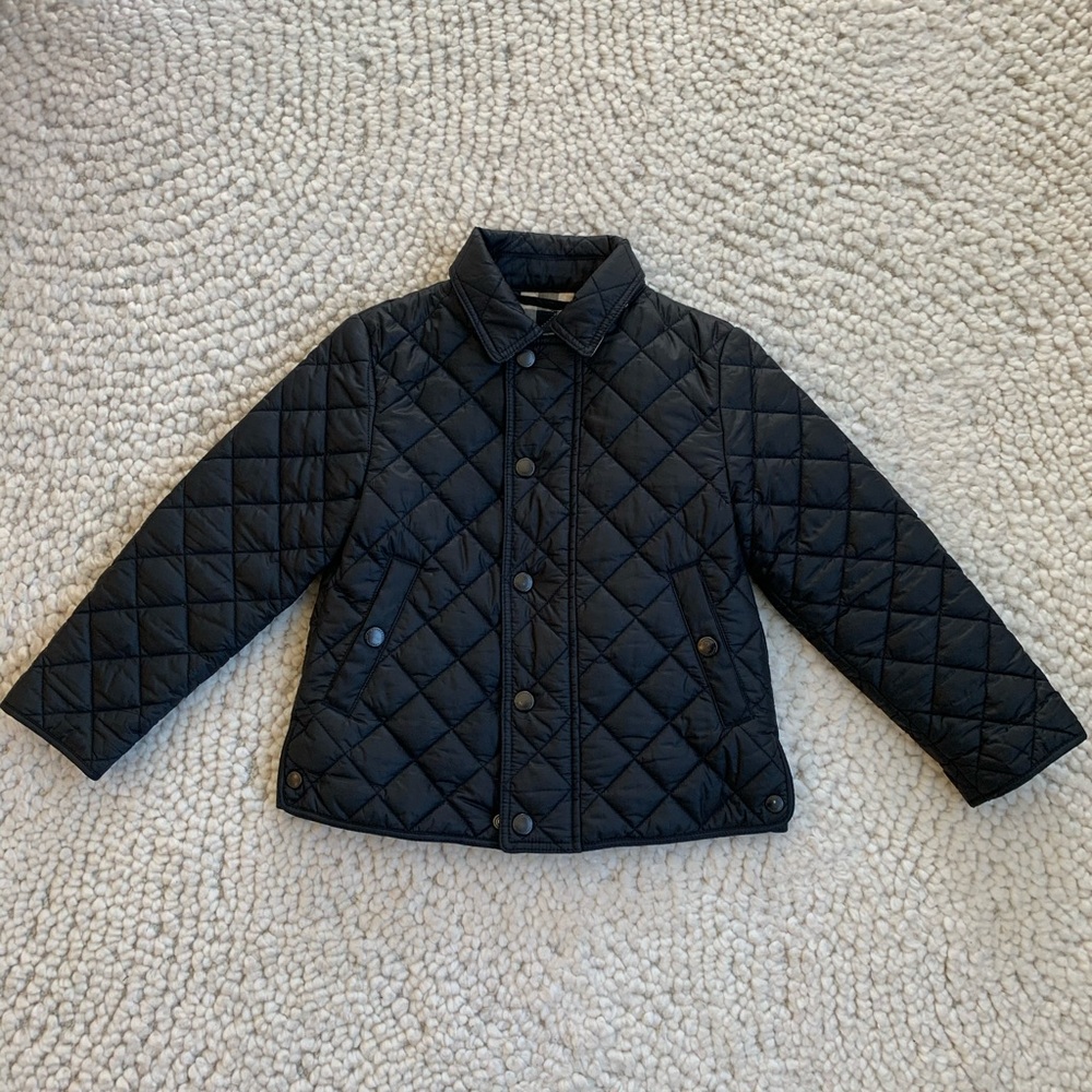 Burberry Black Jacket Girls Size 4